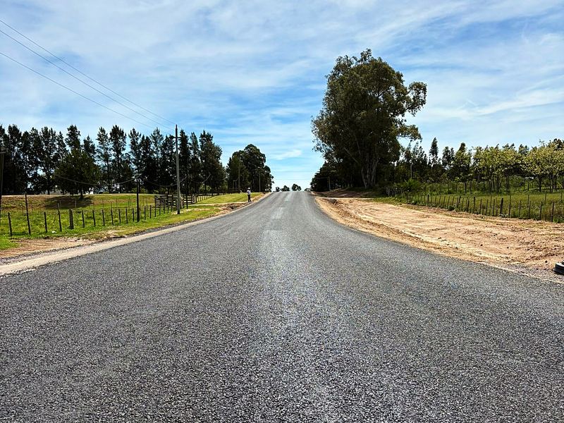 Camino terminado con tratamiento bituminoso